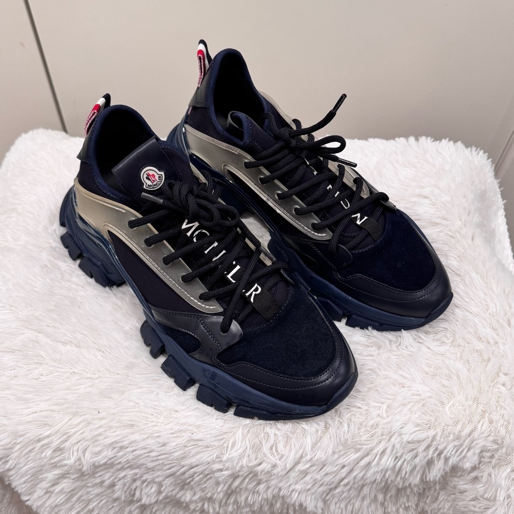 Moncler Men's Black Sneaker boots